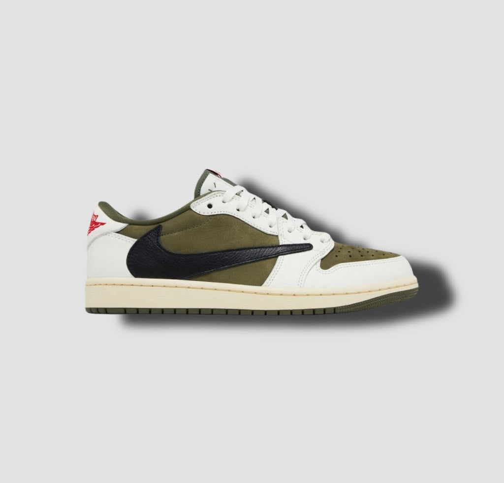 Travis Scott x Air Jordan 1 Retro Low OG SP 'Reverse Olive / Medium Olive'