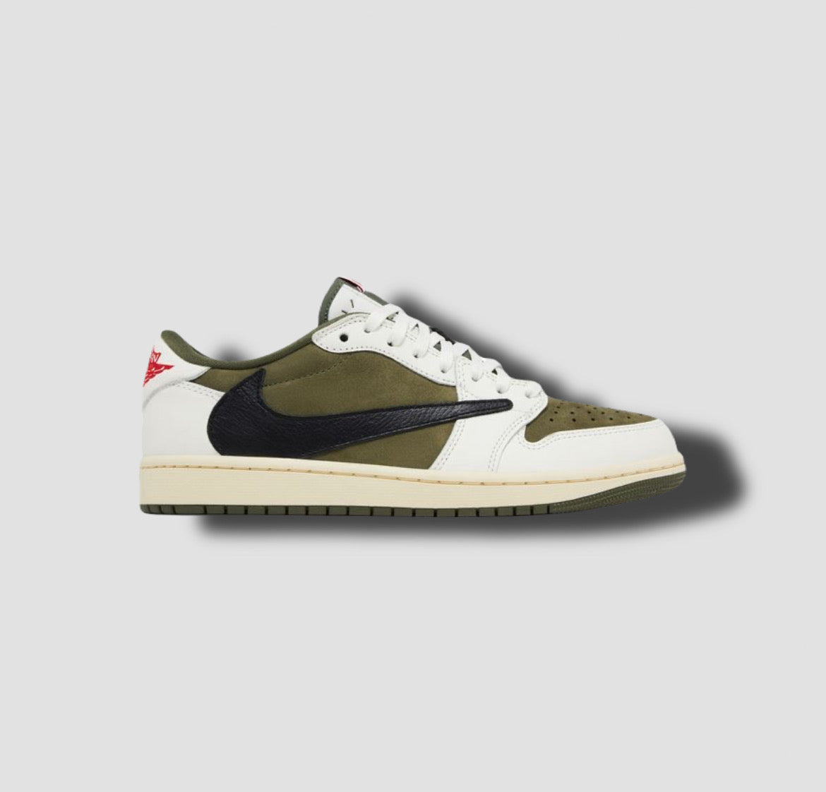 Travis Scott x Air Jordan 1 Retro Low OG SP 'Reverse Olive / Medium Olive'