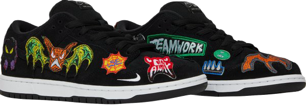 Neckface x Dunk Low Pro SB 'Black'