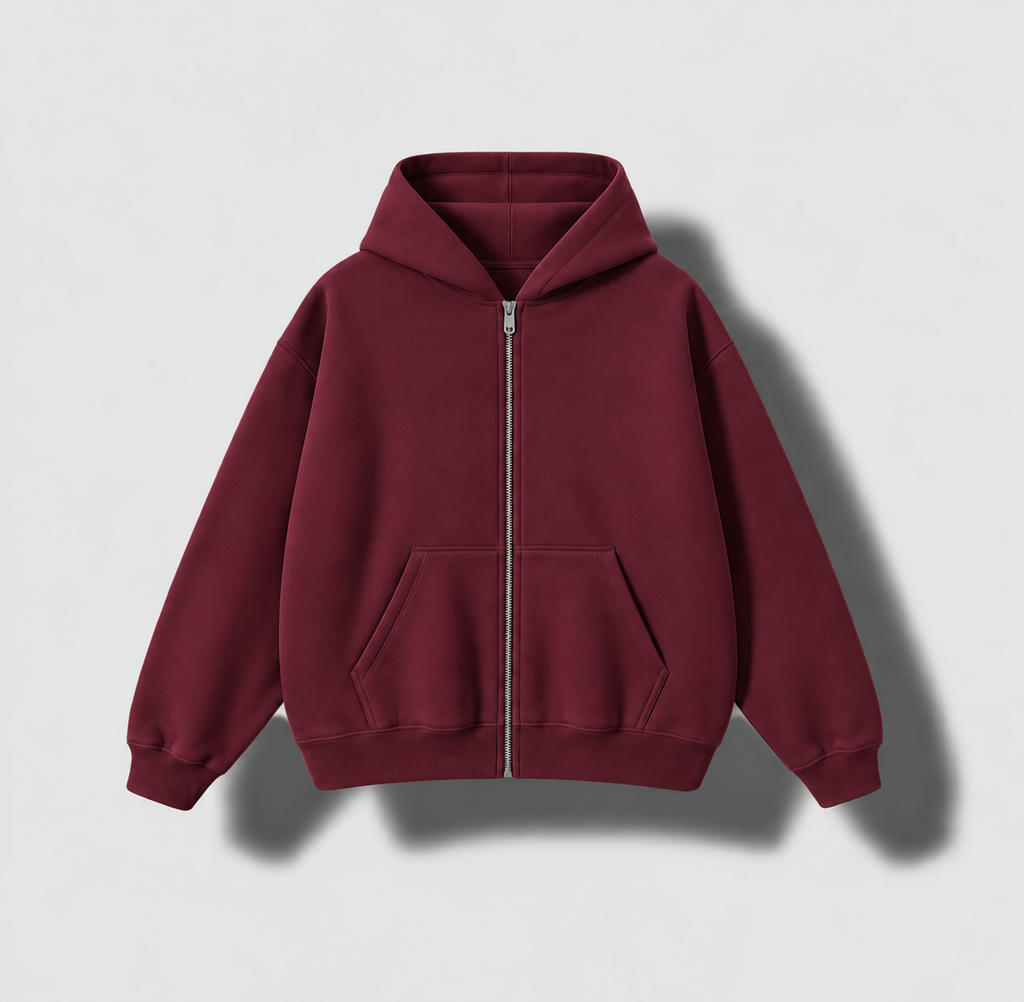Blank ZipUp Hoodie