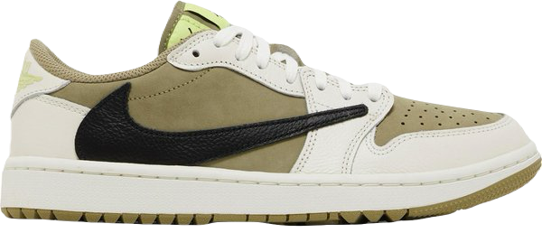 Travis Scott x Air Jordan 1 Low Golf 'Neutral Olive'