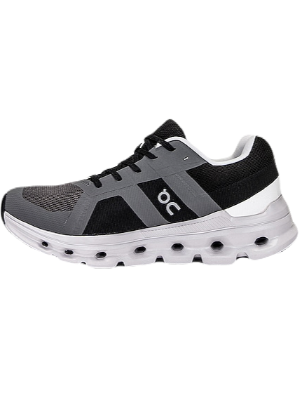 On Cloudrunner Eclipse Frost noir gris taille 1