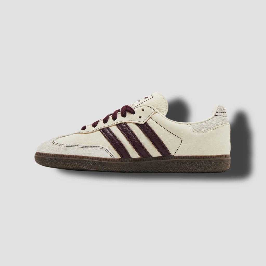 adidas Wmns Samba OG 'Wonder White Maroon'