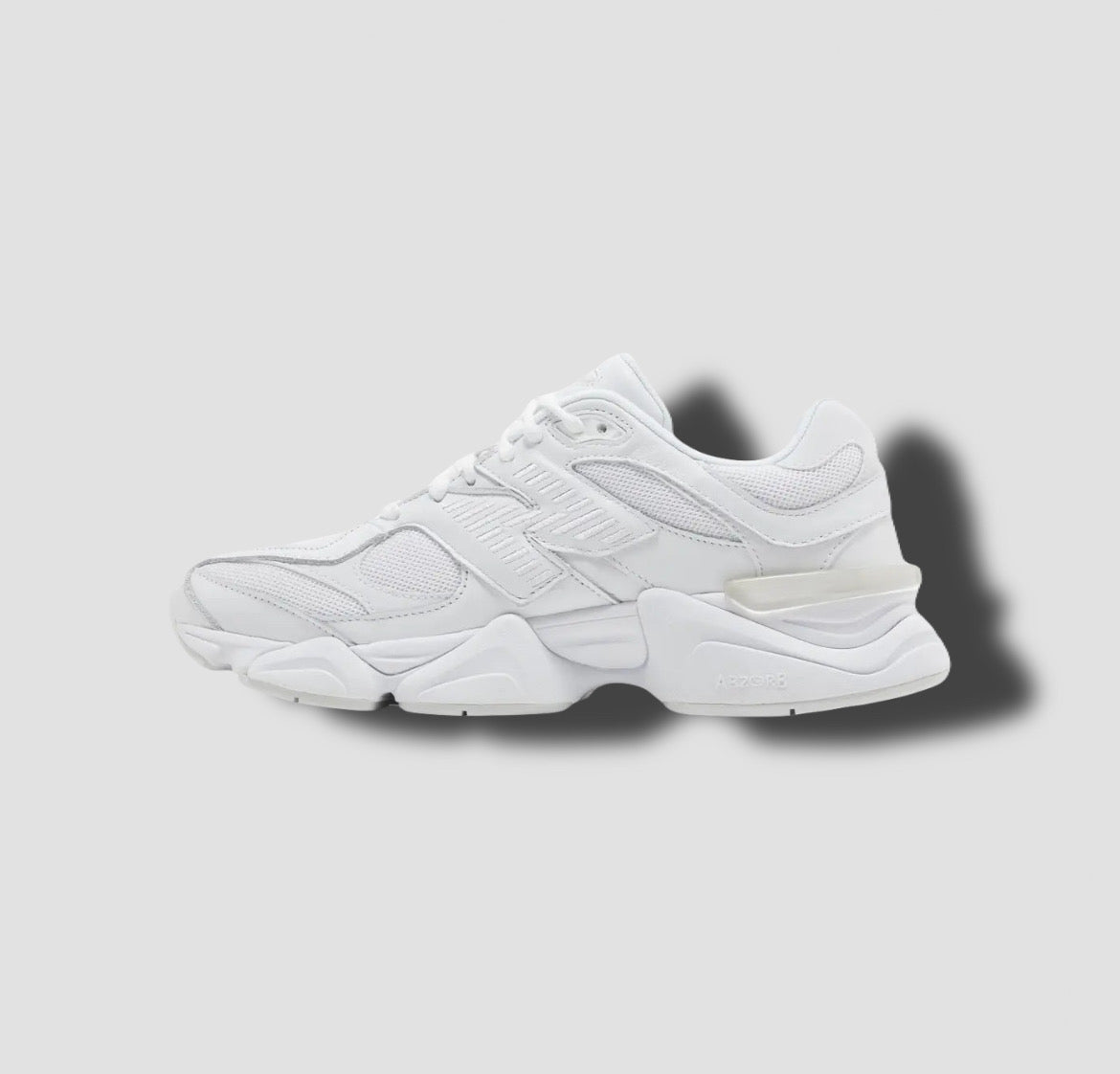 New Balance 9060 'Triple White'