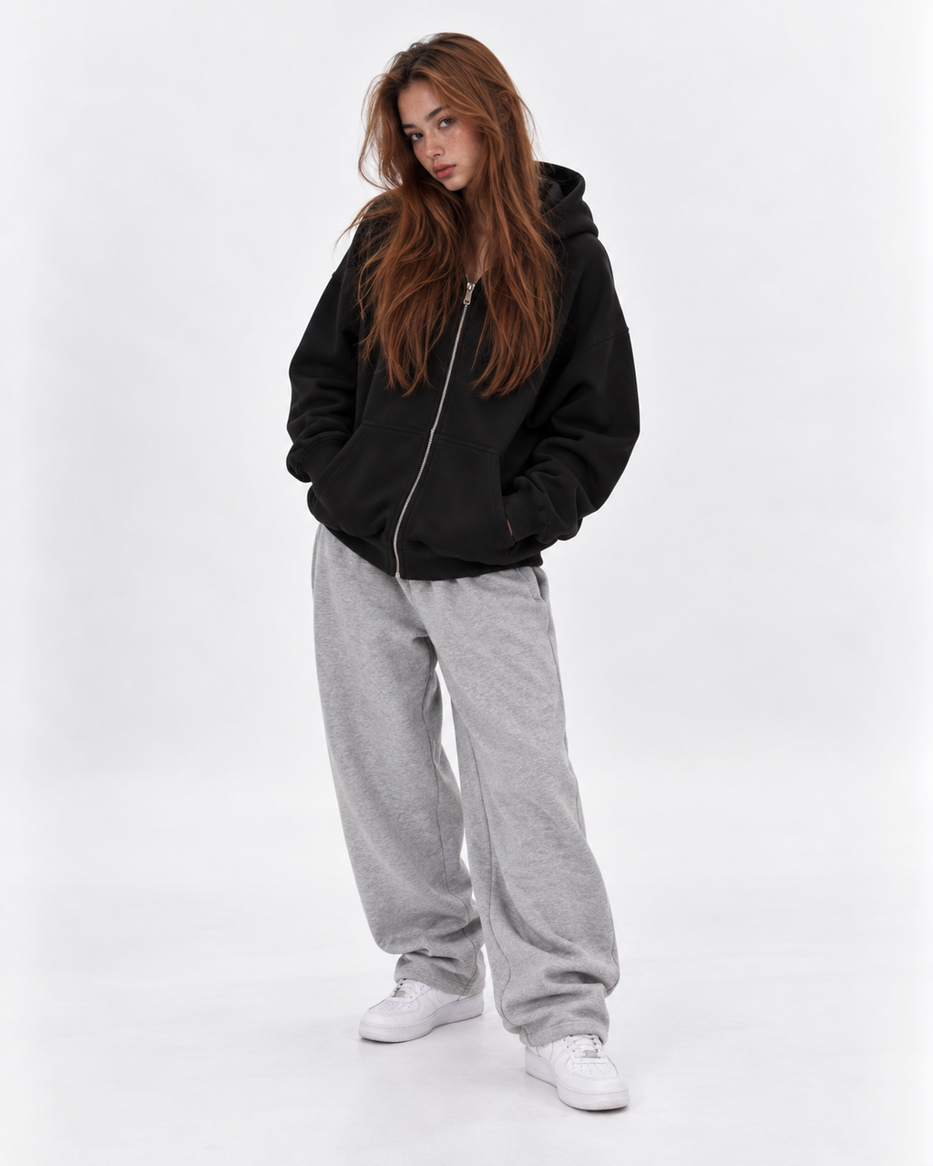 Blank ZipUp Hoodie
