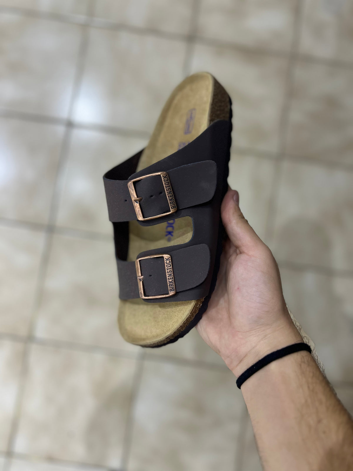 Birkenstock Arizona Birkibuc 'Mocha'