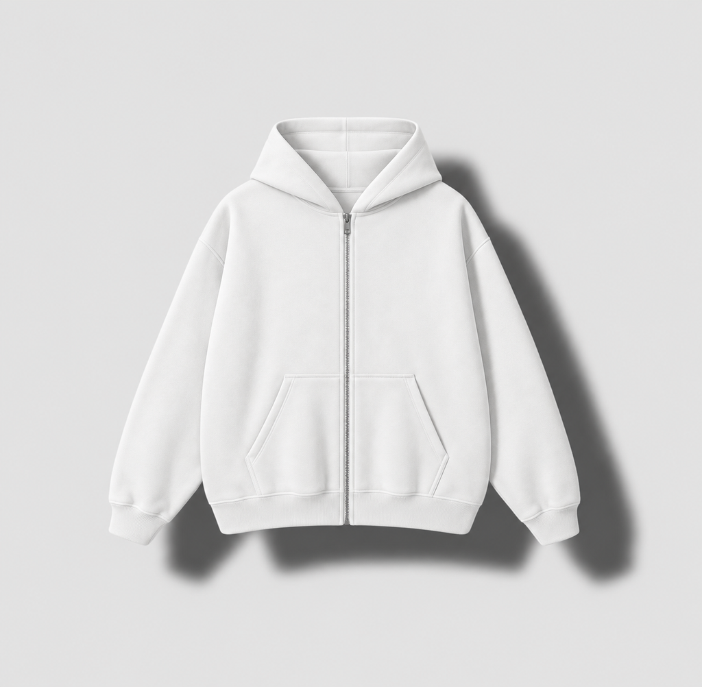 Blank ZipUp Hoodie