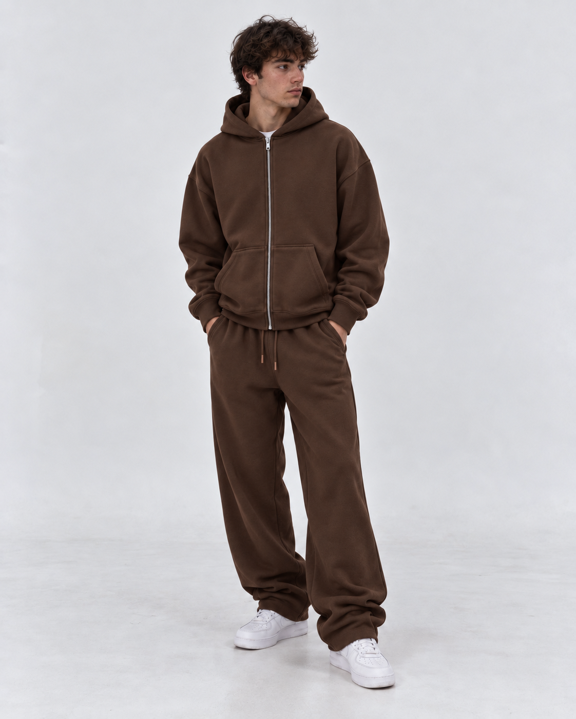 Unisex Zip up set