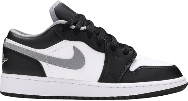 Air Jordan 1 Low GS 'Black Medium Grey'