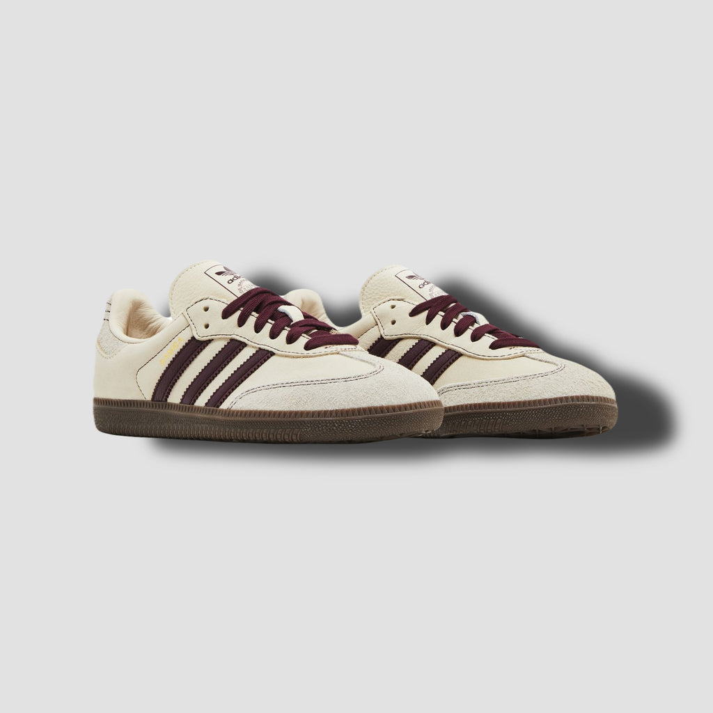 adidas Wmns Samba OG 'Wonder White Maroon'
