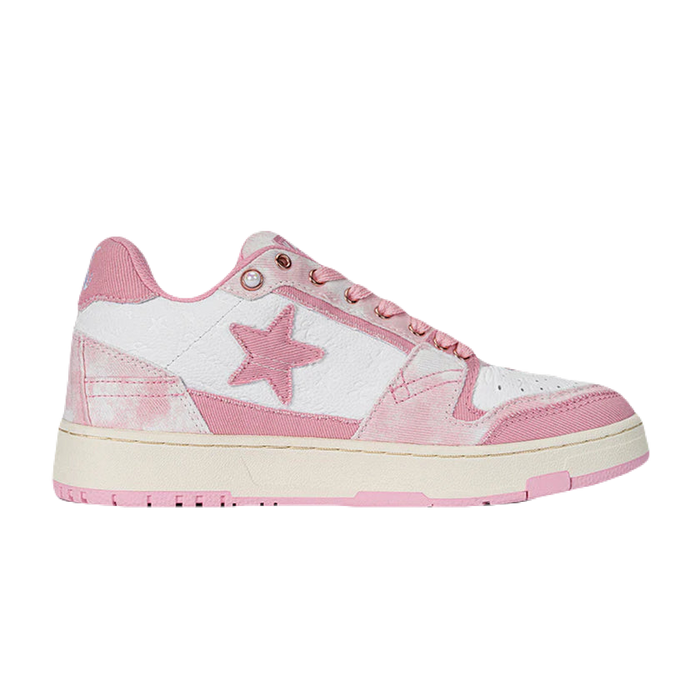 Kalixto Star Pink Denim Sneakers