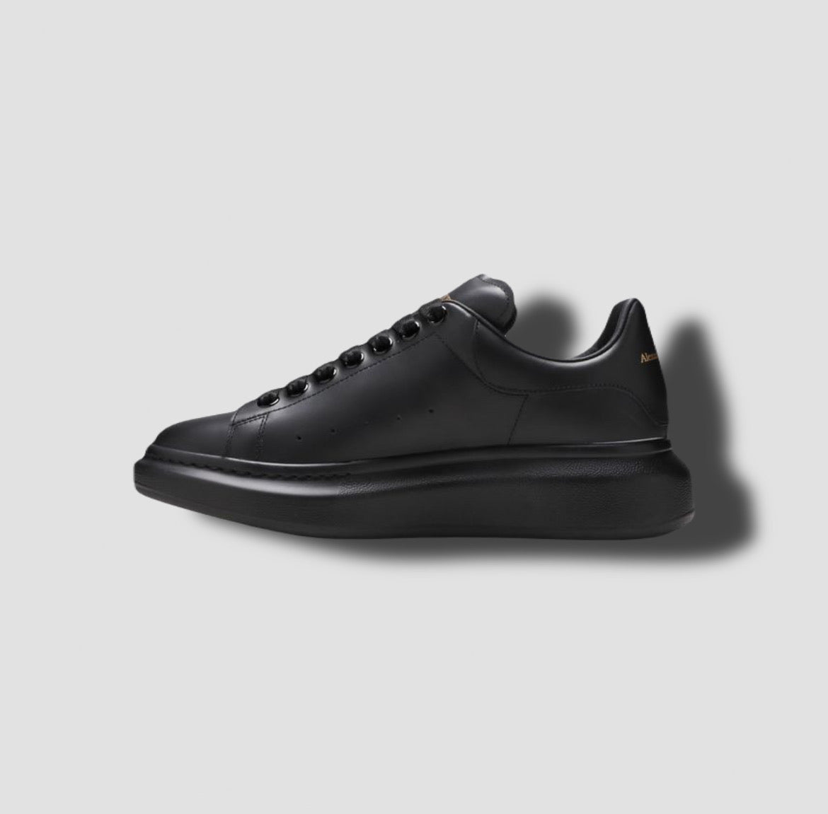 Alexander McQueen Oversized Sneaker 'All Black'
