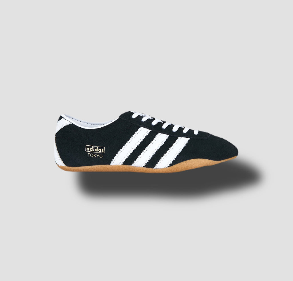 Adidas Tokyo W Sneaker in Core Black, Footwear White, & Gum