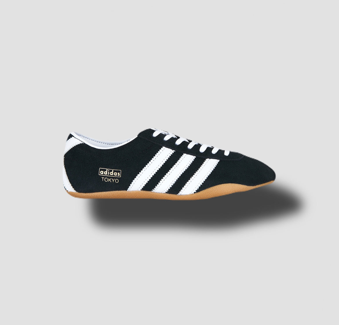 Adidas Tokyo W Sneaker in Core Black, Footwear White, & Gum