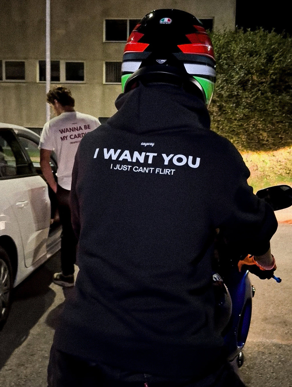 I want you hoodie