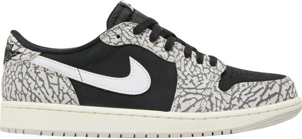 Air Jordan 1 Retro Low OG 'Black Cement'