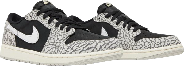 Air Jordan 1 Retro Low OG 'Black Cement'