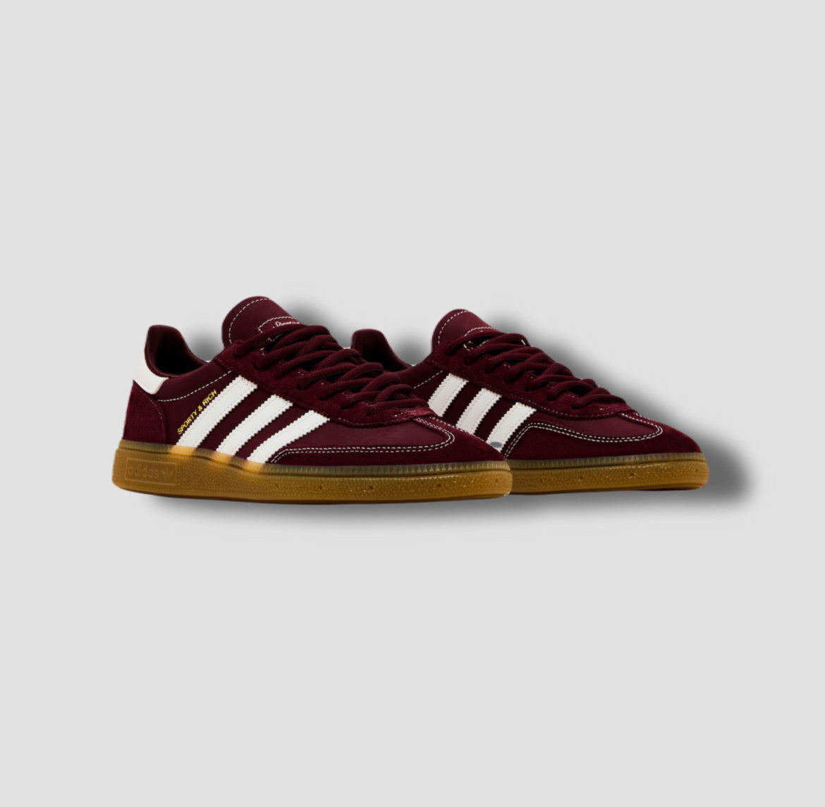 Sporty & Rich x adidas Handball Spezial 'Shadow Red'
