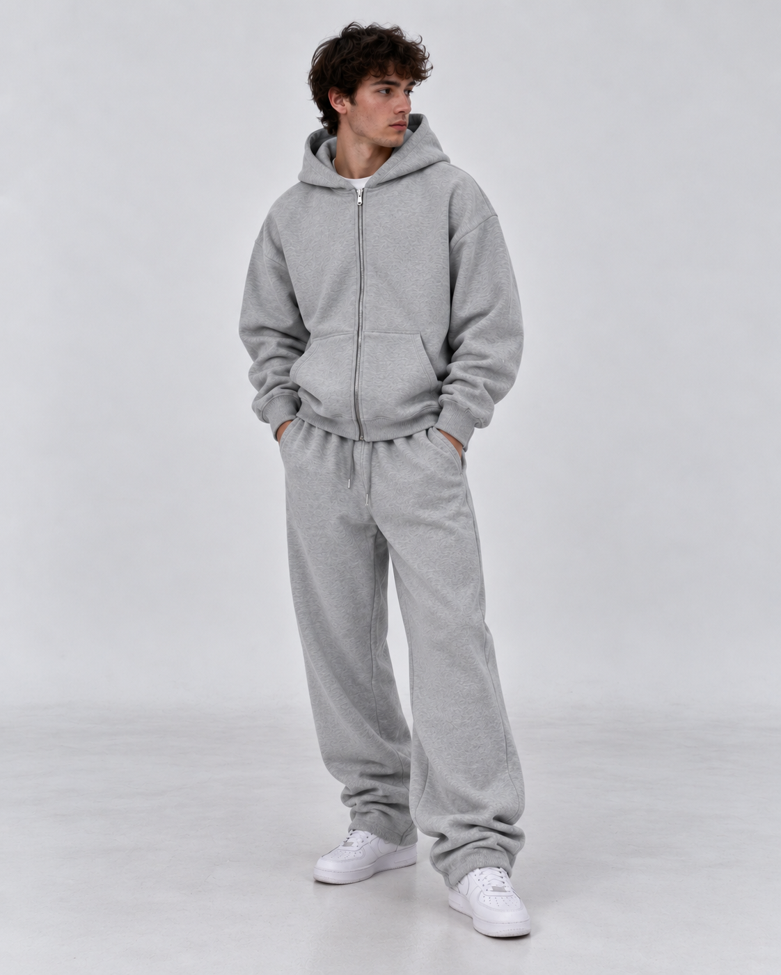 Unisex Zip up set
