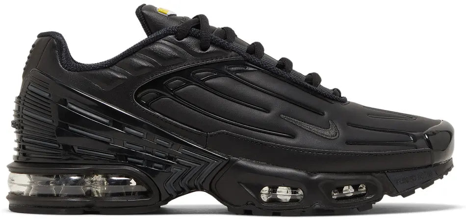 Air Max Plus 3 Leather 'Triple Black'