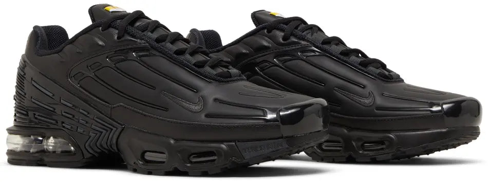 Air Max Plus 3 Leather 'Triple Black'