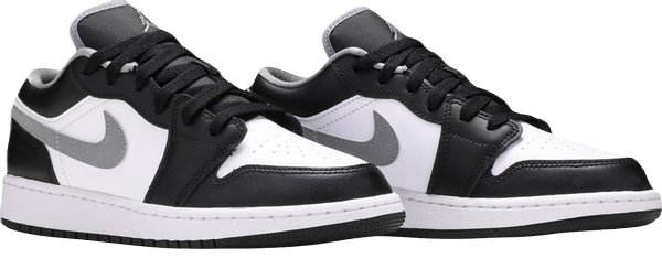 Air Jordan 1 Low GS 'Black Medium Grey'