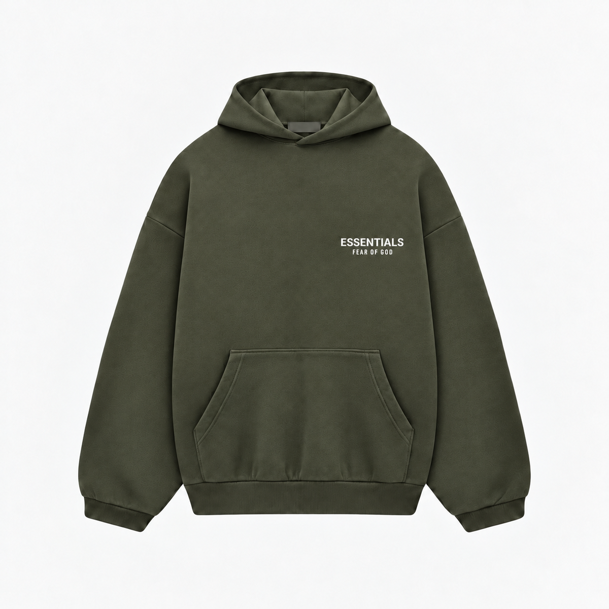 Fear of God Essentials Fleece Hoodie II 'olive'