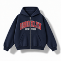 Unisex Brooklyn Zip Up Hoodie