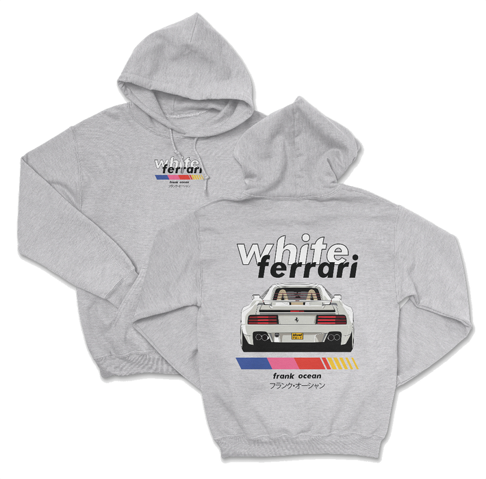 White ferrari hoodie