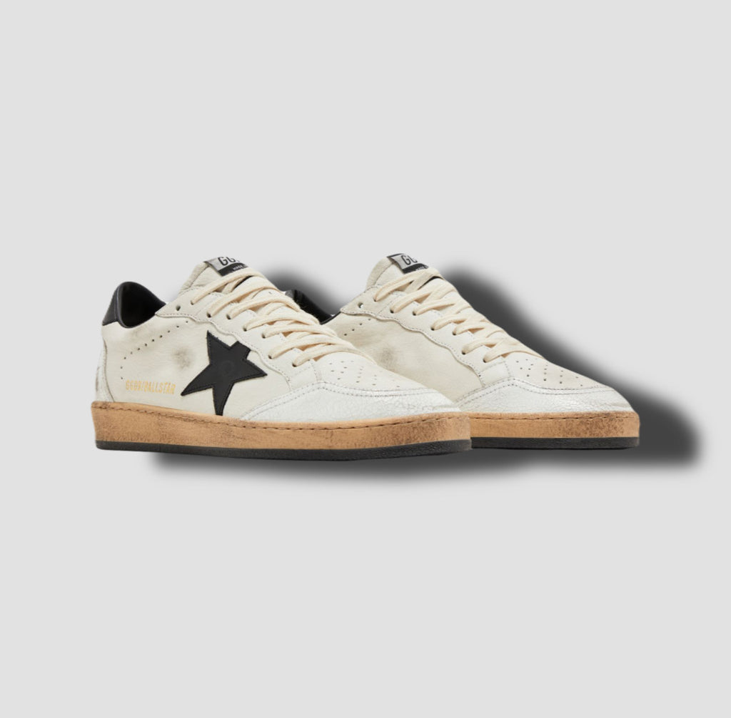 Golden Goose Ball Star 'White Black'