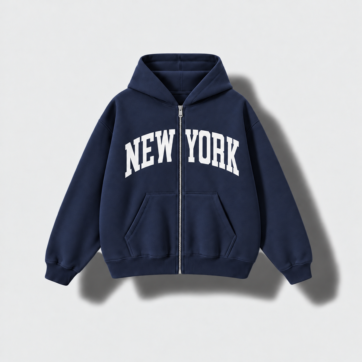 New York Zip Up Hoodie