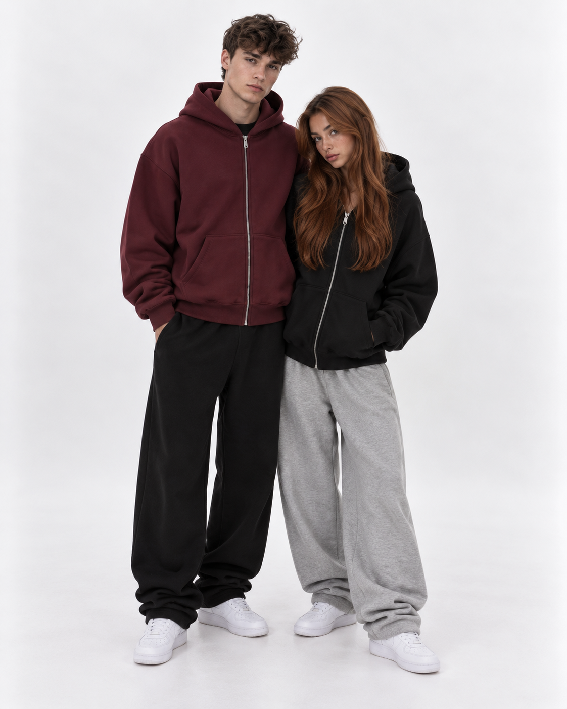 Blank ZipUp Hoodie