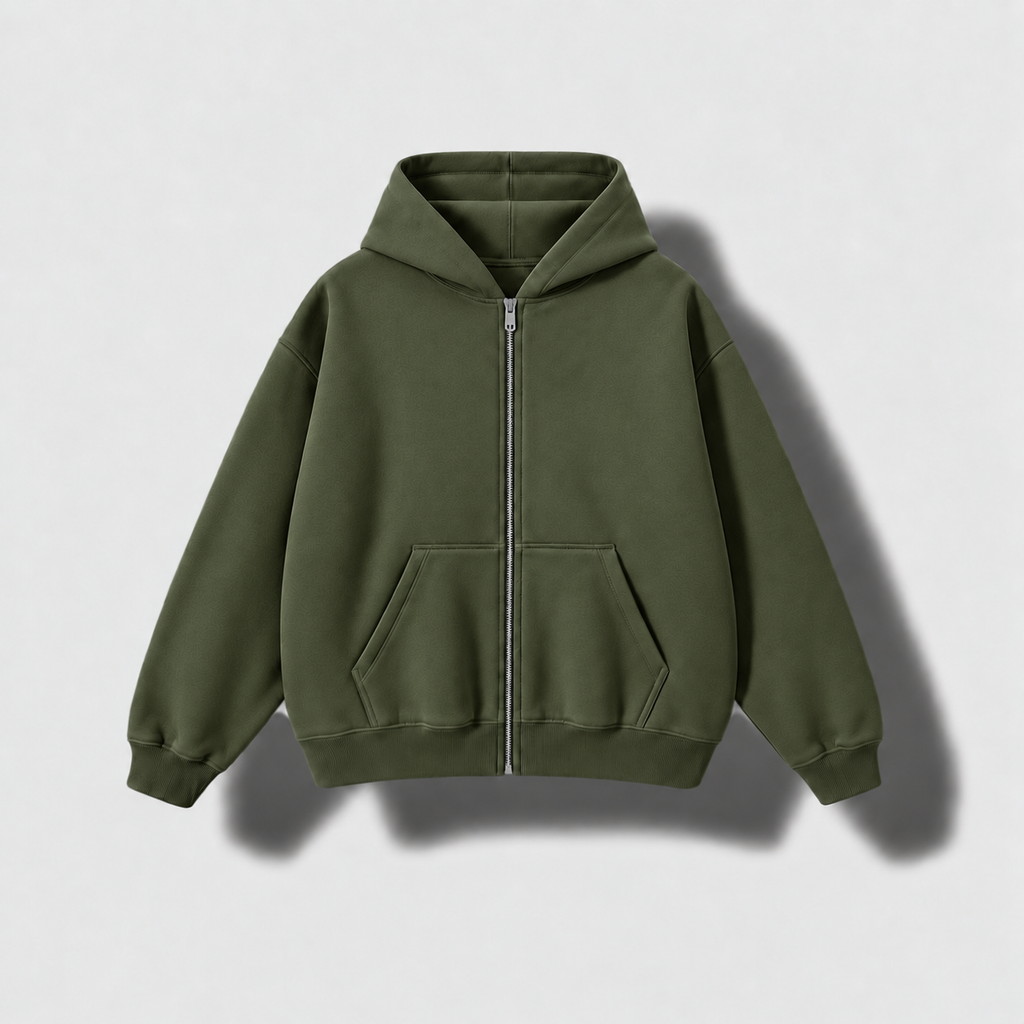 Blank ZipUp Hoodie