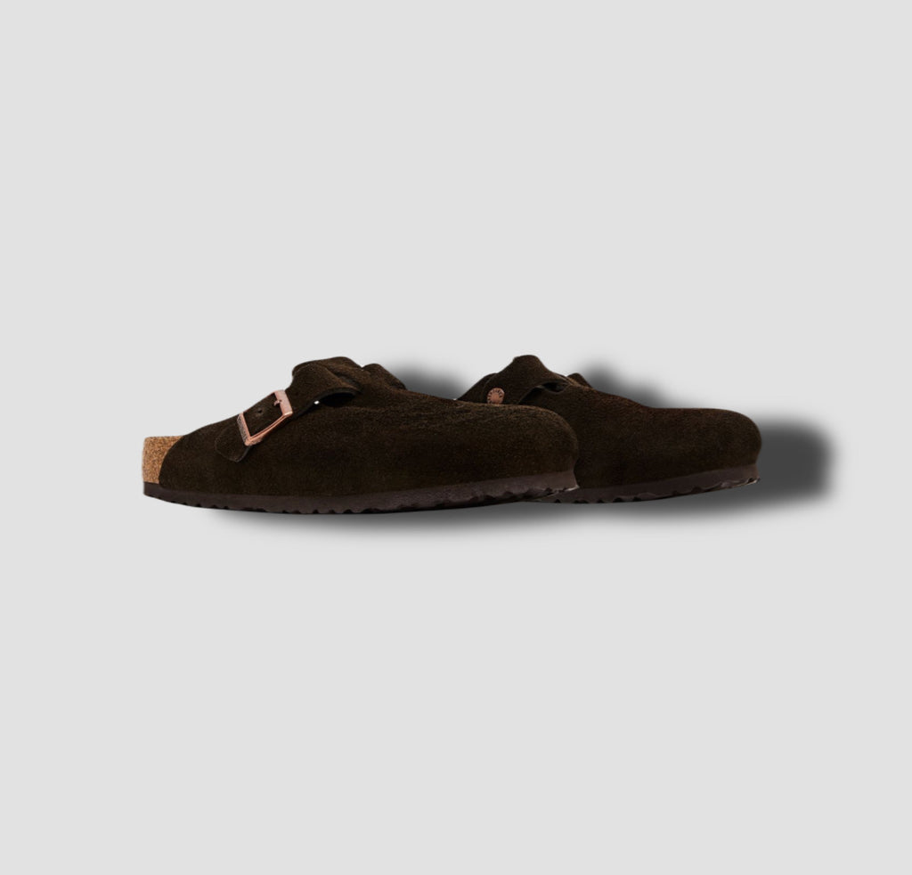 Birkenstock Boston Soft Footbed Suede 'Mocha'