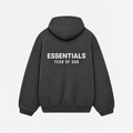 Fear of God Essentials Fleece Hoodie II 'dark Grey'
