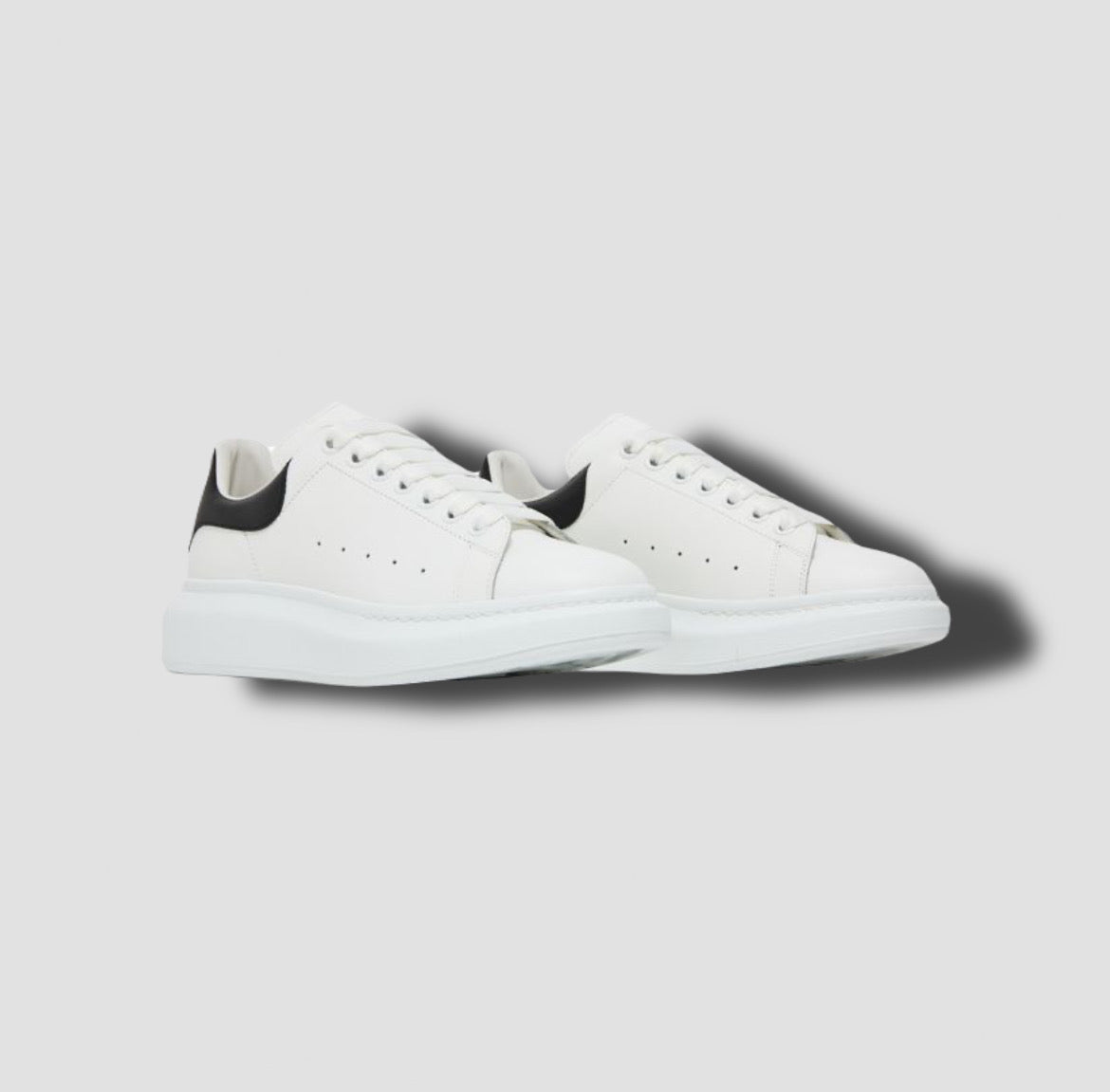 Alexander McQueen Oversized Sneaker 'White Black'