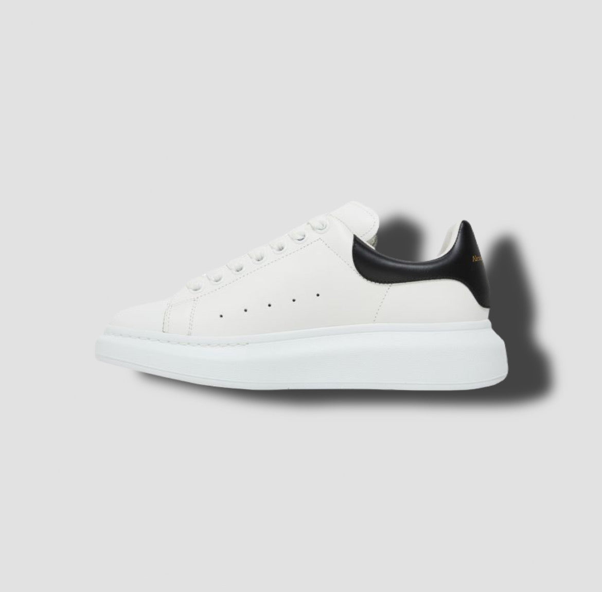 Alexander McQueen Oversized Sneaker 'White Black'