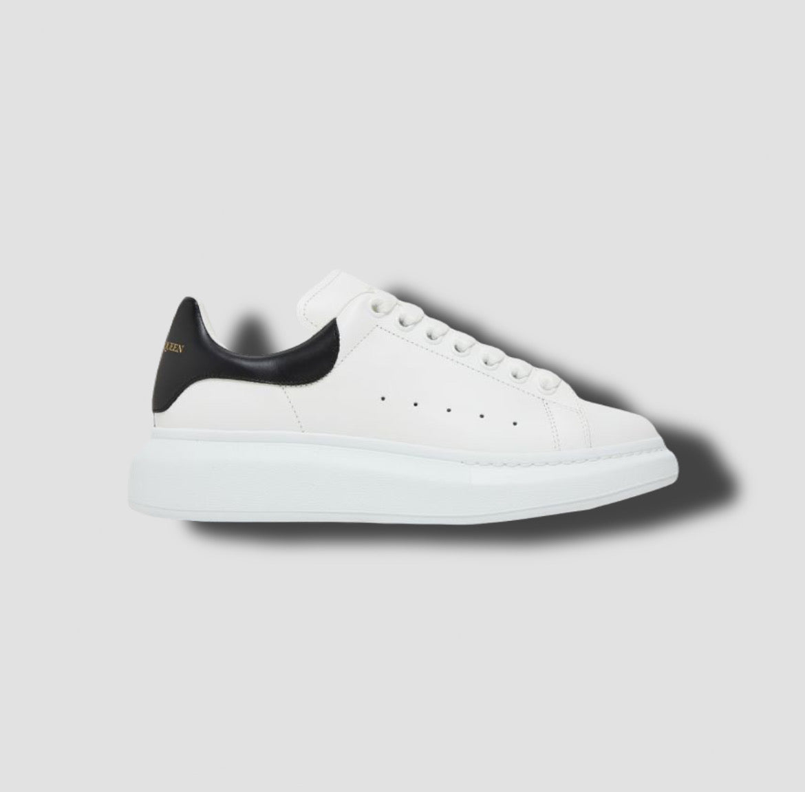 Alexander McQueen Oversized Sneaker 'White Black'