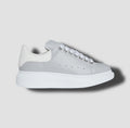 Alexander McQueen Wmns Oversized Sneaker 'Silver Grey'