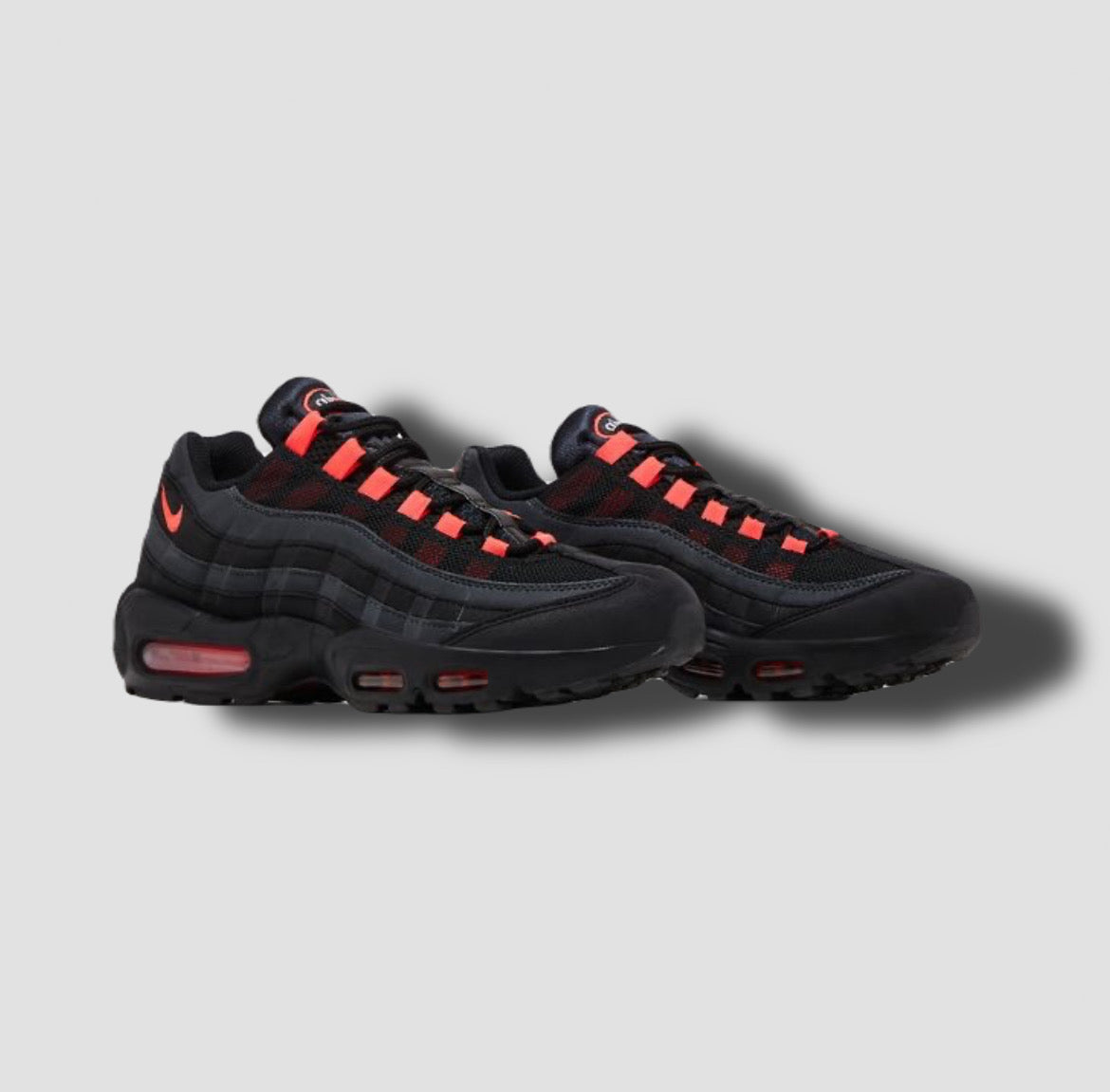Nike Air Max 95 'Black Laser Crimson'