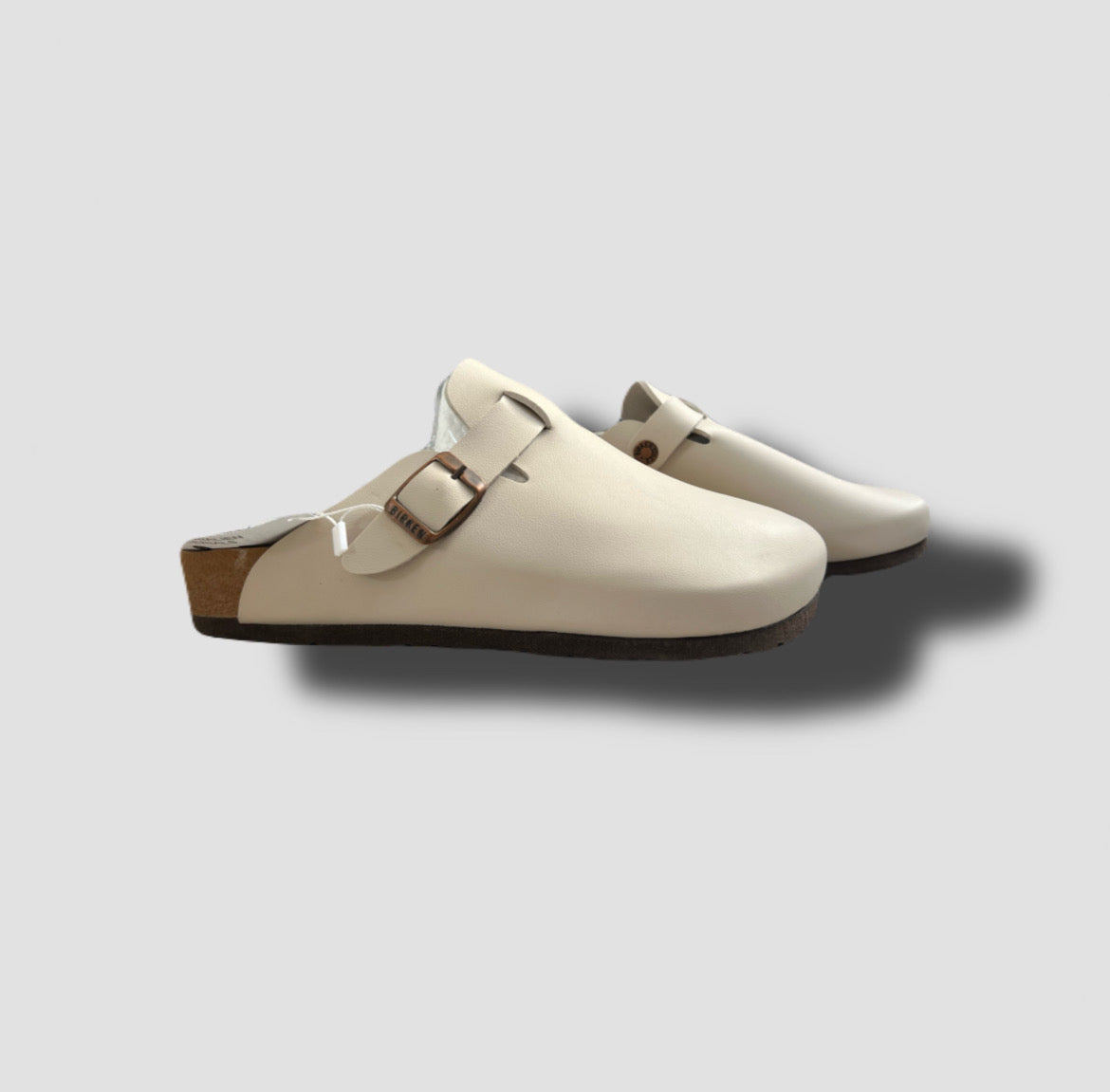 Birkenstock Boston Taupe Leather