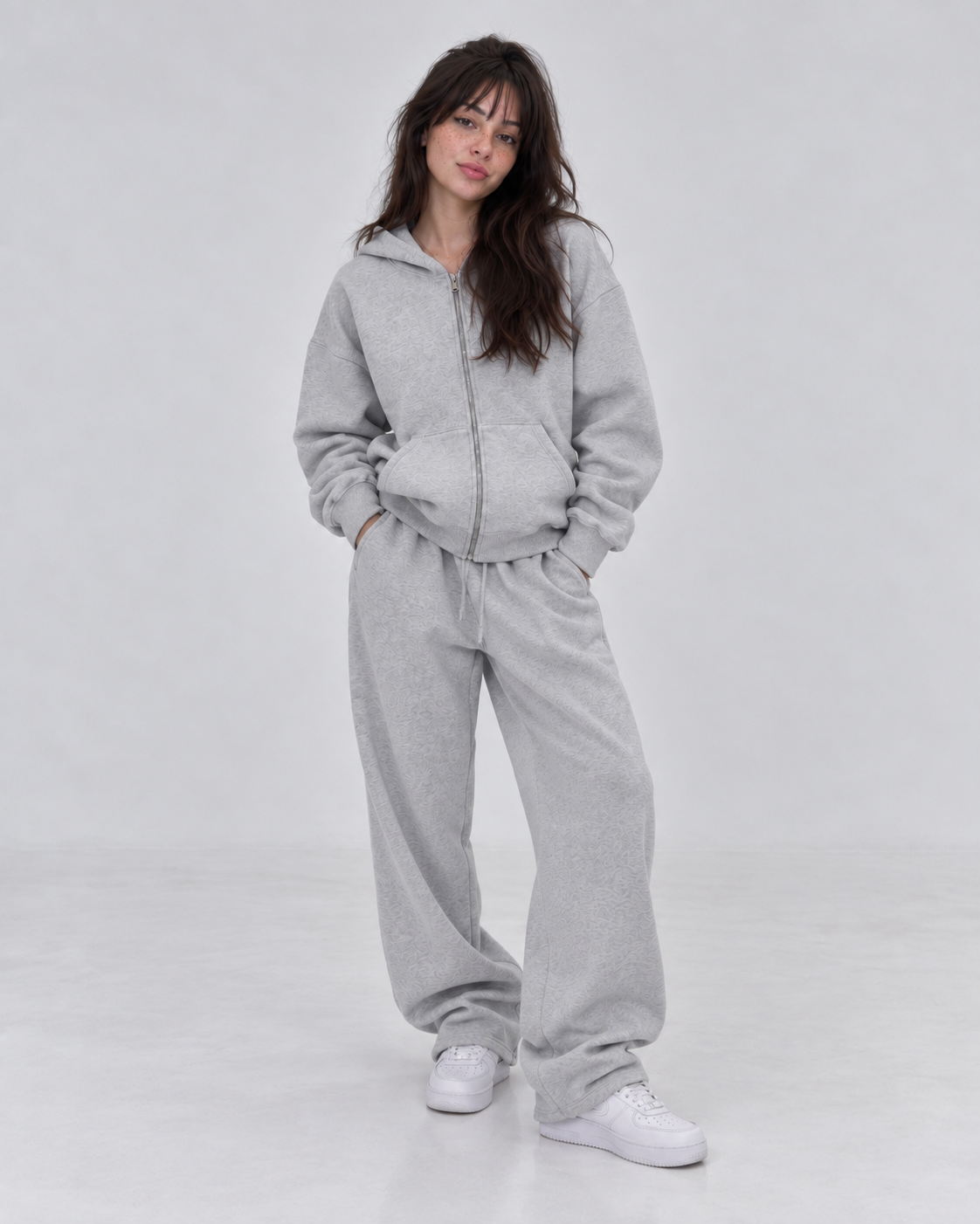 Unisex Zip up set
