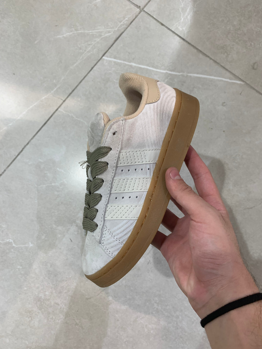 ADIDAS CAMPUS 00S JAPANESE ROCK GARDEN WHITE TINT