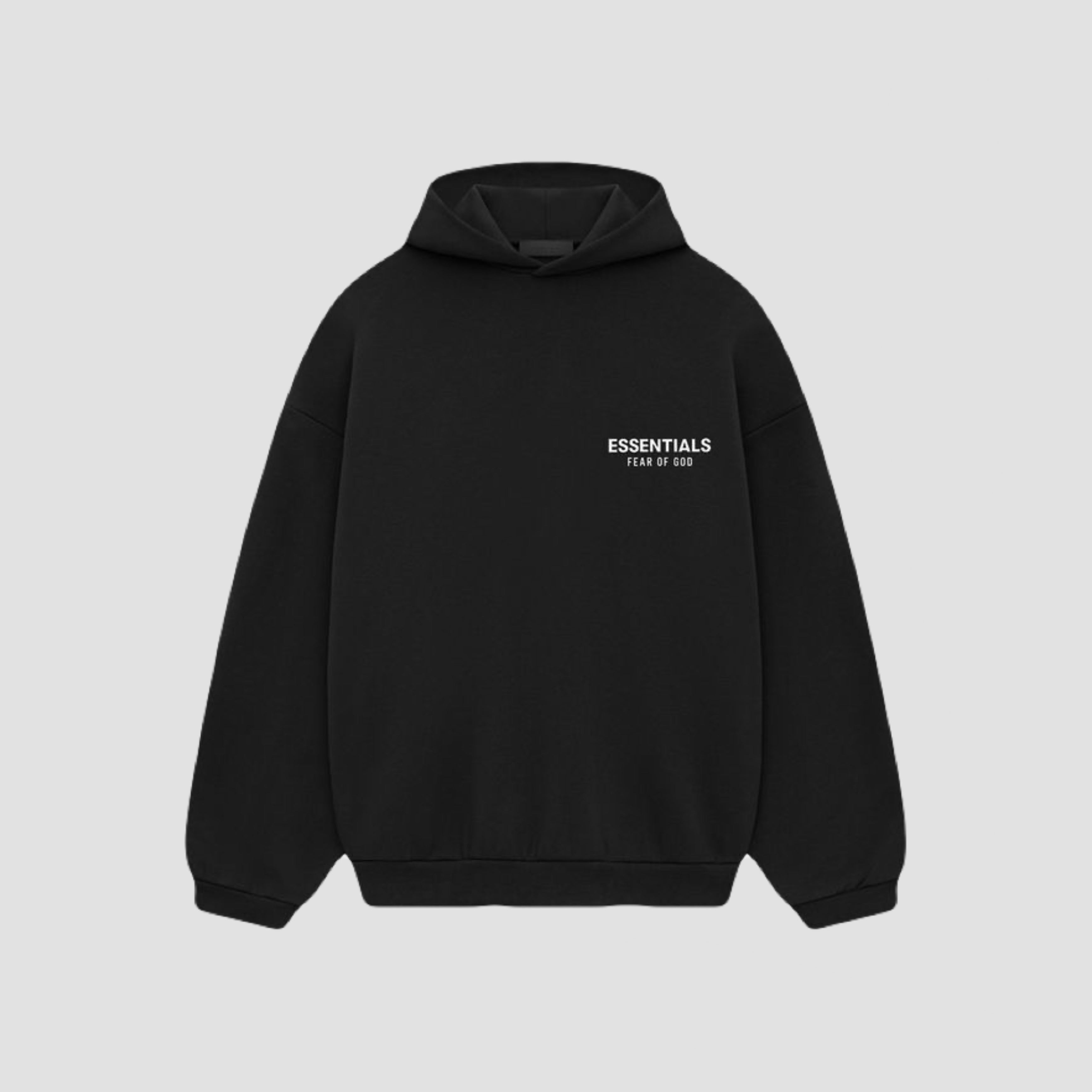 Fear of God Essentials Fleece Hoodie II 'Black'