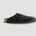 Birkenstock Boston Soft Footbed Suede 'Black'