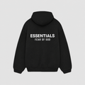 Fear of God Essentials Fleece Hoodie II 'Black'