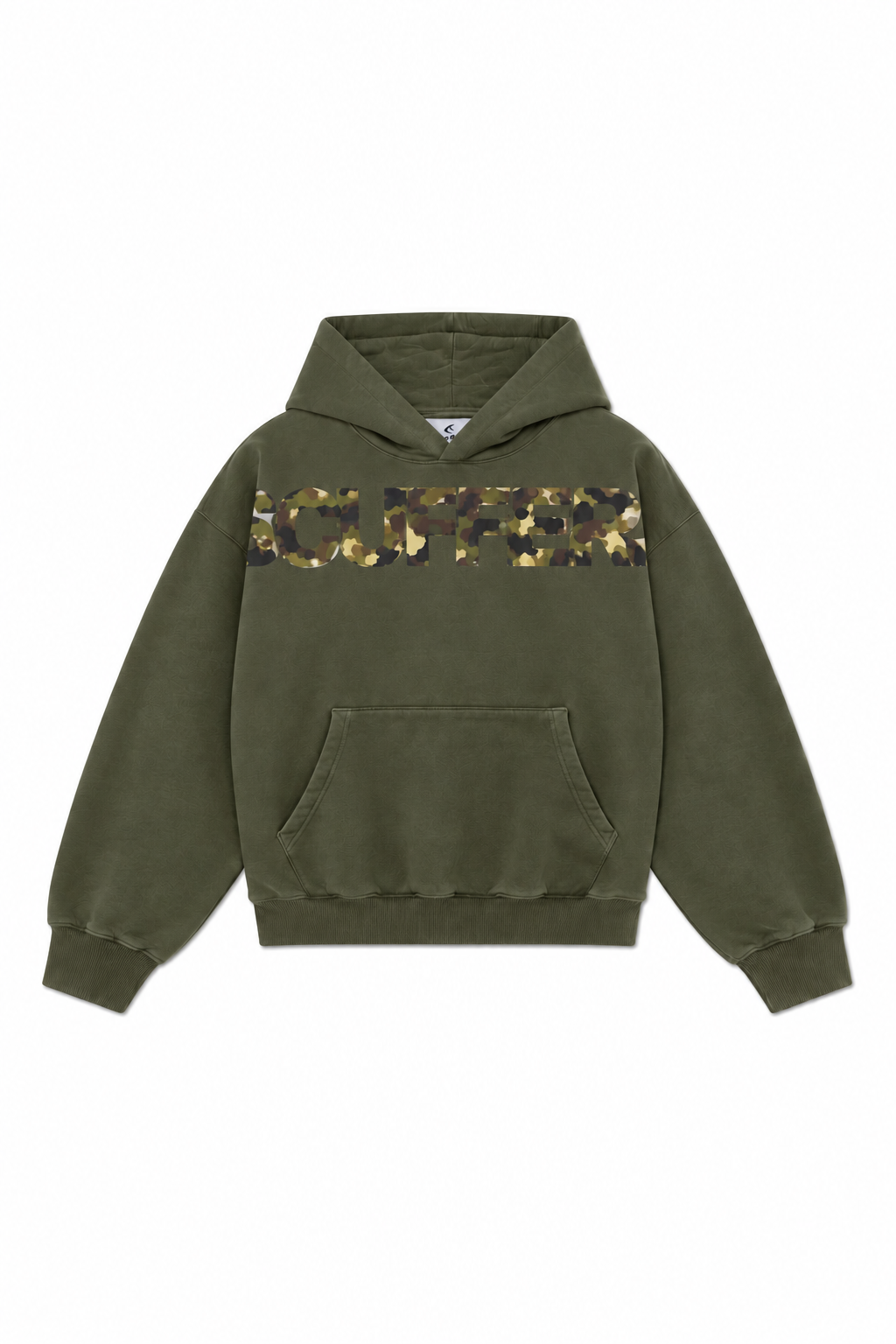 Scuffers unisex Army Hoodie