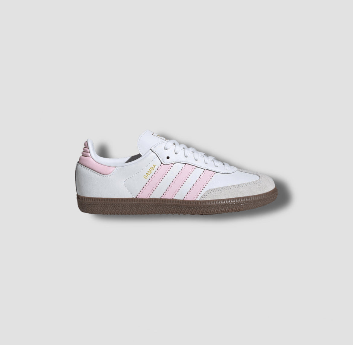 adidas Samba OG J 'White Clear Pink Gum'